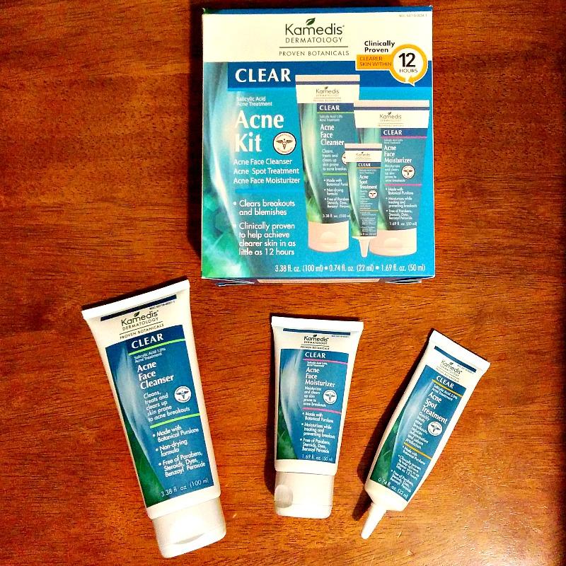 IS ACNE AN ISSUE? TRY THE KAMEDIS CLEAR ACNE KIT